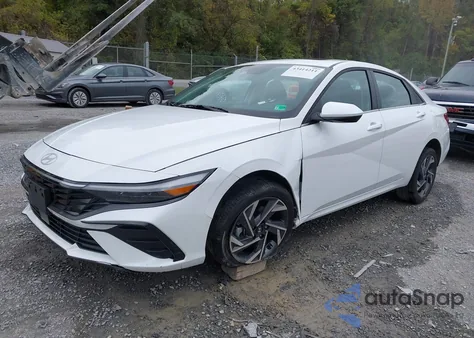 2025 Hyundai Elantra Sel Convenience z USA, uszkodzony, nr VIN KMHLS4DG1SU948260